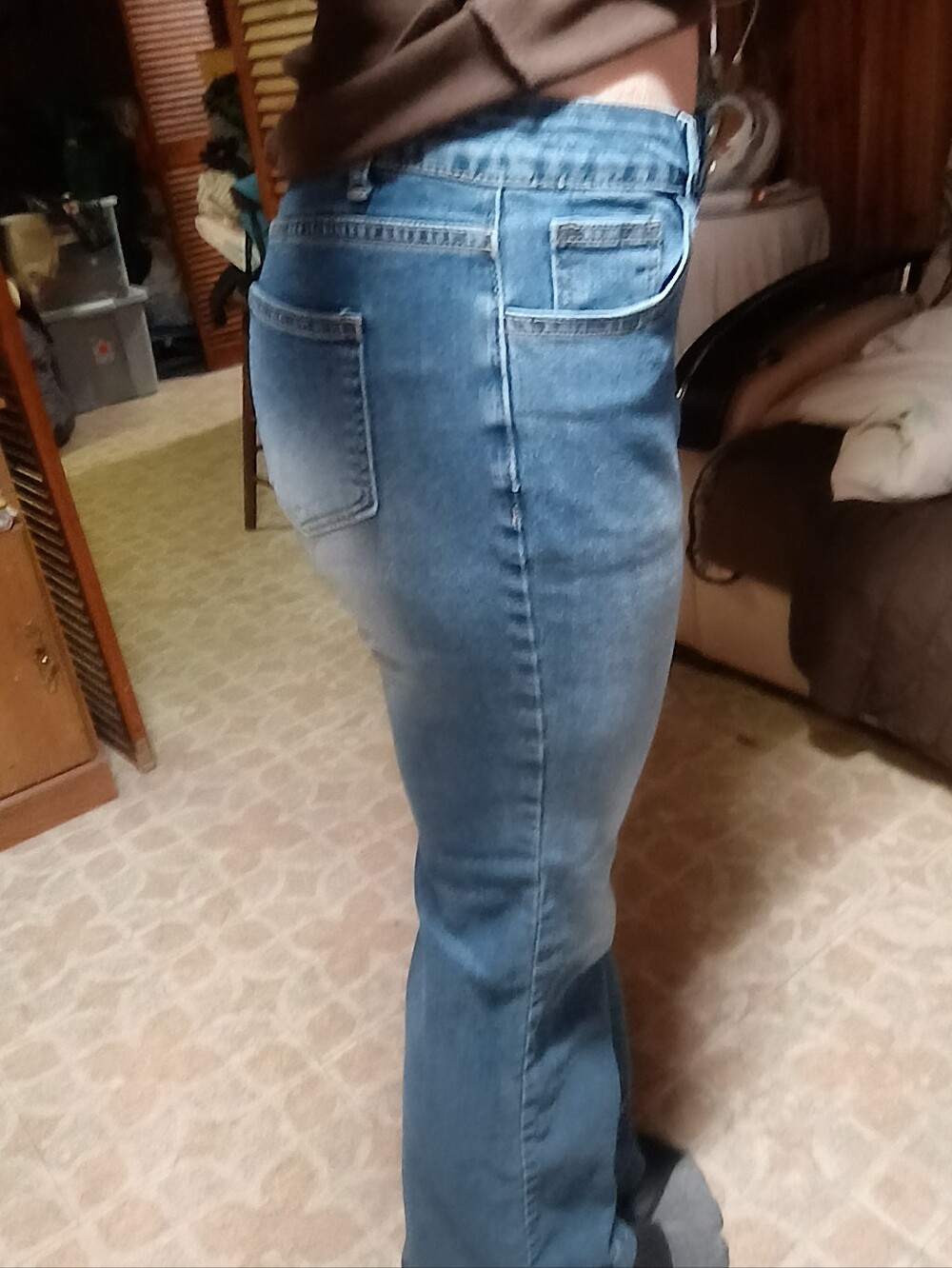 Mid Rise Bootcut Jeans - Picture 4 of 4